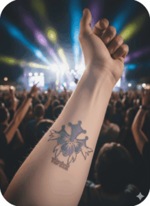 autocollant tatouage